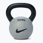 Кетълбел Nike Strength Rubber Coated 12 kg smokey grey