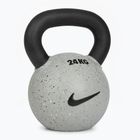 Кетълбел Nike Strength Rubber Coated 24kg smoke grey