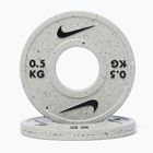 Тежести Nike Strength Grind Change Plates 2 x 0,5 kg wolf grey
