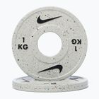 Тежести Nike Strength Grind Change Plates 2 x 1 kg wolf grey