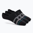 Stance Basic No Show чорапи 3 чифта черни