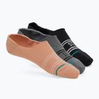 Stance Basic No Show чорапи 3 чифта пясъчни