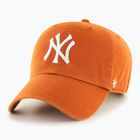 47 Марка MLB New York Yankees CLEAN UP изгоряла оранжева бейзболна шапка