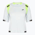 Дамска тениска за бягане Brooks Carbonite icy grey/nightlife jacquard