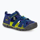 Младежки сандали KEEN Seacamp II CNX blue depths/chartreuse