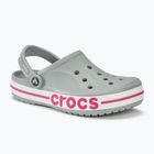 Джапанки Crocs Bayaband Clog light grey/candy pink