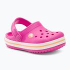 Crocs Kids Crocband Clog electric pink/cantaloupe джапанки