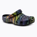 Дамски чехли Crocs Classic Seasonal Printed zebra rainbow