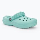 Детски чехли Crocs Classic Lined pure water