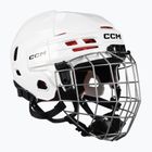 CCM Tacks 70 Combo младежка хокейна каска бяла 4109872