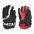 Детски ръкавици за хокей CCM Next YTH черни/бели