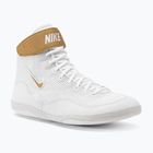 Мъжки обувки за борба Nike Inflict 3 white/metallic gold