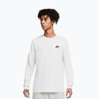 Мъжка блуза с дълъг ръкав Nike Sportswear Club white/black