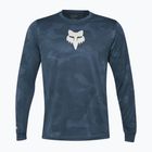 Мъжки колоездачен анцуг с дълъг ръкав Fox Racing Ranger Tru Dri dark vintage blue