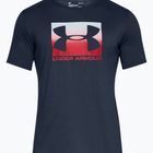 Мъжка тениска за тренировки Under Armour Boxed Sportstyle navy blue 1329581-408