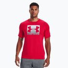 Мъжка тениска Under Armour Boxed Sportstyle червена/оранжева