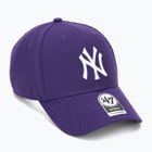 47 Марка MLB New York Yankees MVP бейзболна шапка лилава
