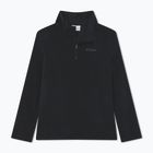Детски поларен суитшърт Columbia Glacial Half Zip Black