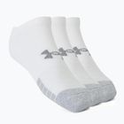 Under Armour Heatgear No Show спортни чорапи 3 чифта бели 1346755