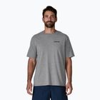 Мъжка тениска Patagonia P-6 Logo Responsibili-Tee gravel heather