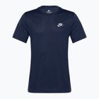 Мъжка тениска Nike Sportswear Club black midnight navy/white