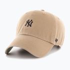 47 Марка MLB New York Yankees Базова шапка CLEAN UP каки