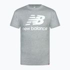 Мъжка тениска New Balance Essentials Stacked Logo grey