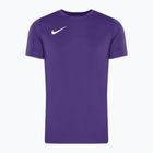 Детска футболна фланелка Nike Dri-FIT Park VII Jr, лилаво/бяло