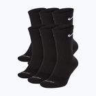 Мъжки чорапи Nike Everyday Plus Cushioned Crew 6 чифта black/white