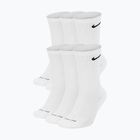 Mъжки чорапи Nike Everyday Plus Cushioned Crew 6 чифта white/black