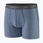 Мъжки боксерки Patagonia Essential Boxer Briefs 3“ fathom stripe/new navy