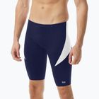 Мъжки шорти за плуване тип клин TYR Durafast Elite Curve Splice Hexa Jammer navy/white