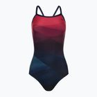 Дамски бански от една част TYR Forge Diamondfit red/multi