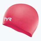 Шапка за плуване TYR Wrinkle Free Silicone coral
