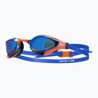 Очила за плуване TYR Tracer-X RZR Mirrored blue/orange