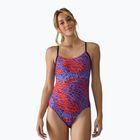 Дамски цял костюм за плуване Tyr Cutoutfit Hodori orange/purple