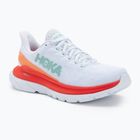 Дамски обувки за бягане HOKA Mach 4 white/fiesta