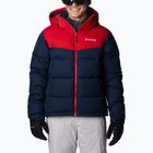 Мъжко ски яке Columbia Iceline Ridge collegiate navy/mountain red