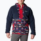 Мъжки потник Columbia Backbowl Sherpa fleece coll navy/coll navy rocky mtn print