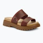 Дамски чехли Timberland Clairemont Way dark red full grain