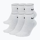 Чорапи Nike Everyday Cushioned 6 чифта white/black