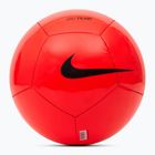 Футболна топка Nike Pitch Team bright crimson/black размер 3