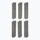 Мъжки чорапи Nike Everyday Cushioned 6 чифта carbon heather/black