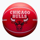 Супер мини Wilson NBA Dribbler топка Chicago Bulls червена