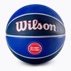 Wilson NBA Team Tribute Detroit Pistons баскетболна топка синя WTB1300XBDET