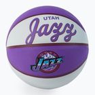 Мини баскетбол Wilson NBA Team Retro Mini Utah Jazz purple WTB3200XBUTA