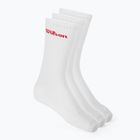 Чорапи Wilson Crew Logo 3 чифта bright white