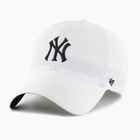 47 Марка New York Yankees Brrr CLEAN UP бейзболна шапка бяла