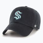 Бейзболна шапка 47 Brand NHL Seattle Kraken CLEAN UP black