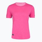 Дамска тениска за бягане Saucony Stopwatch SS fuchsia heather